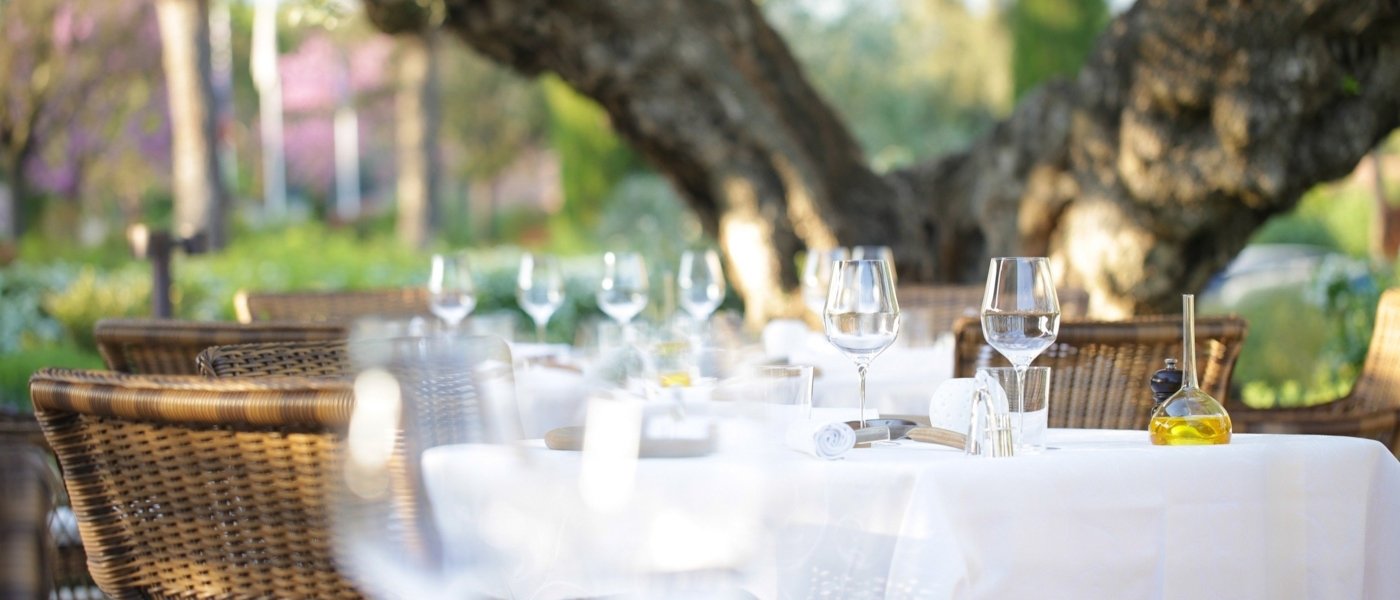 Terrace of our gastronomic restaurant